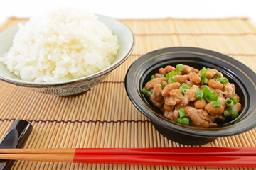 美味しそうな納豆とご飯