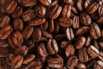 Coffee beans, close-up