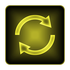 Reload two arrows icon