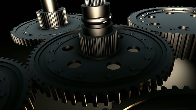 gears in motion