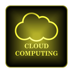 Cloud computing icon