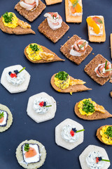 tray of appetizer