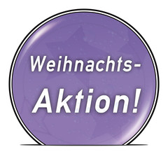 bg42 ButtonGrafik UmschlagButton ub32 - Weihnacht. violett g2584