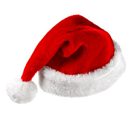 Santa red hat isolated in white background - 73515947