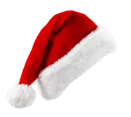 Santa red hat isolated in white background - 73515982