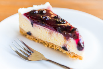 Blueberry cheese cake