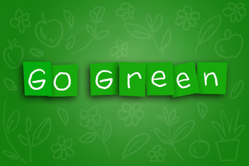 Go Green Concept