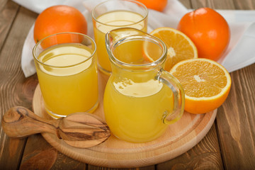 Fresh orange juice