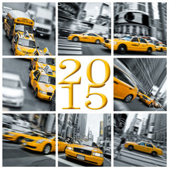 2015 yellow taxis in New York