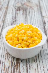 Sweet corn bowl