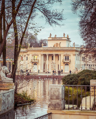Royal Palace on the Water in Lazienki Park © tan4ikk