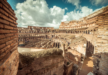 Obrazy na Plexi  Wnętrze Koloseum