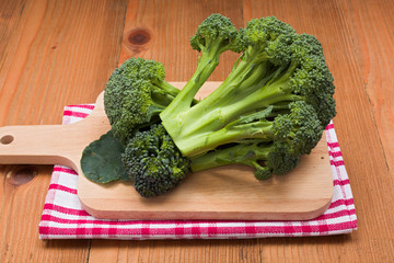 Fresh broccoli cabbage crop