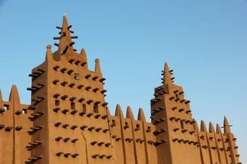 Fototapeten Mali: Die große Moschee von Djenne © pauli197