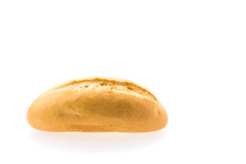 Bread isolated on white