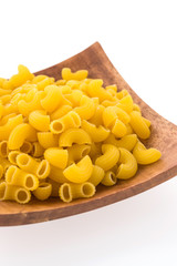 Pasta isolated on white background