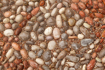 texture of stone pavement, retro background