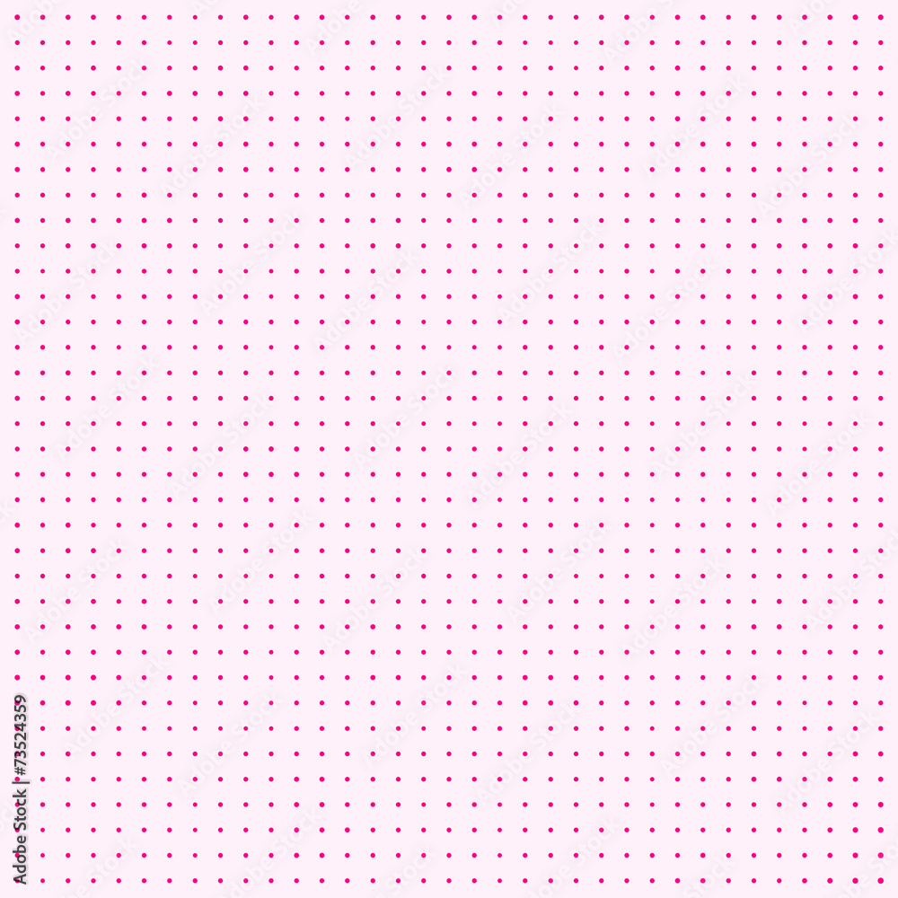 Poster pink dotted pattern