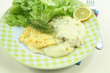 gratin de poisson