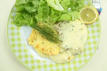 gratin de poisson