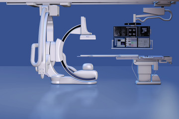 Modernes Angiographiesystem für die Herz- und Gefäßchirurgie © pgottschalk