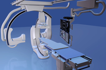 Modernes Angiographiesystem für die Herz- und Gefäßchirurgie © pgottschalk