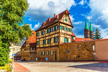 Obraz premium Old Town in Bamberg, Germany