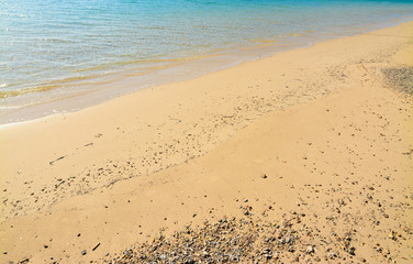 colorful foreshore in Mugoni beach