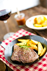 Hüftsteak