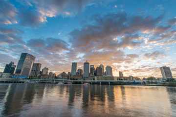 Obraz na płótnie Canvas Brisbane city,QLD Australia