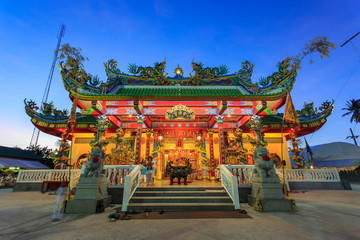 PHUKET, THAILAND - SEPTEMBER 26: People dressed in white during