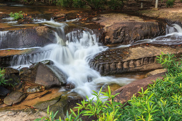 Kbal Spean waterfall national park at Siem Reap Cambodia