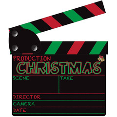 Christmas Clapper Board