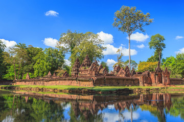 Banteay Srei or Lady Temple at Siem Reap Cambodia