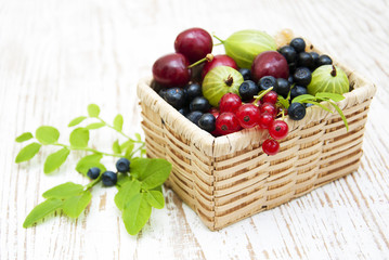 Assorted fresh berries