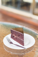 Dark chocolate cakes