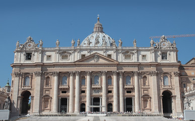 Fototapeta na wymiar Basilica di San Pietro in Rome