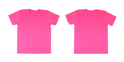 t-shirt template set(front, back)