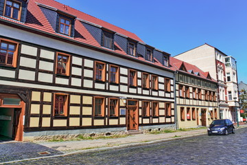 Fototapeta na wymiar Pasewalk Altstadt