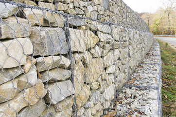 retaining wall gabion