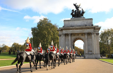 londres caballería cambio de guardia 2506-f14