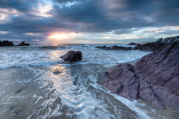 Whitsand Bay in Cornwall