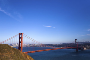 Fototapeta na wymiar Golden gate bridge, San Francisco, California, USA