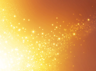 Fototapeta premium starlight gold background