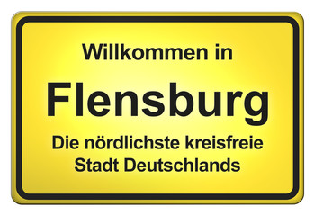 Obraz premium Willkommen bei uns