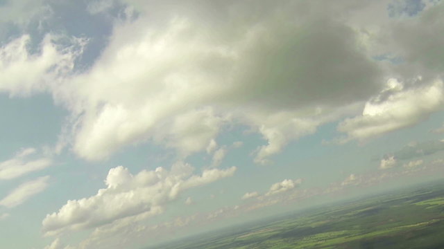 Aerial View, clouds