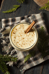 Homemade White Holiday Eggnog