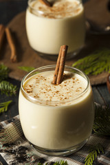 Homemade White Holiday Eggnog