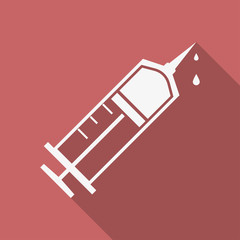 Medical Syringe web icon