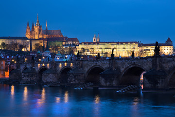 Pargue Castle In twilight